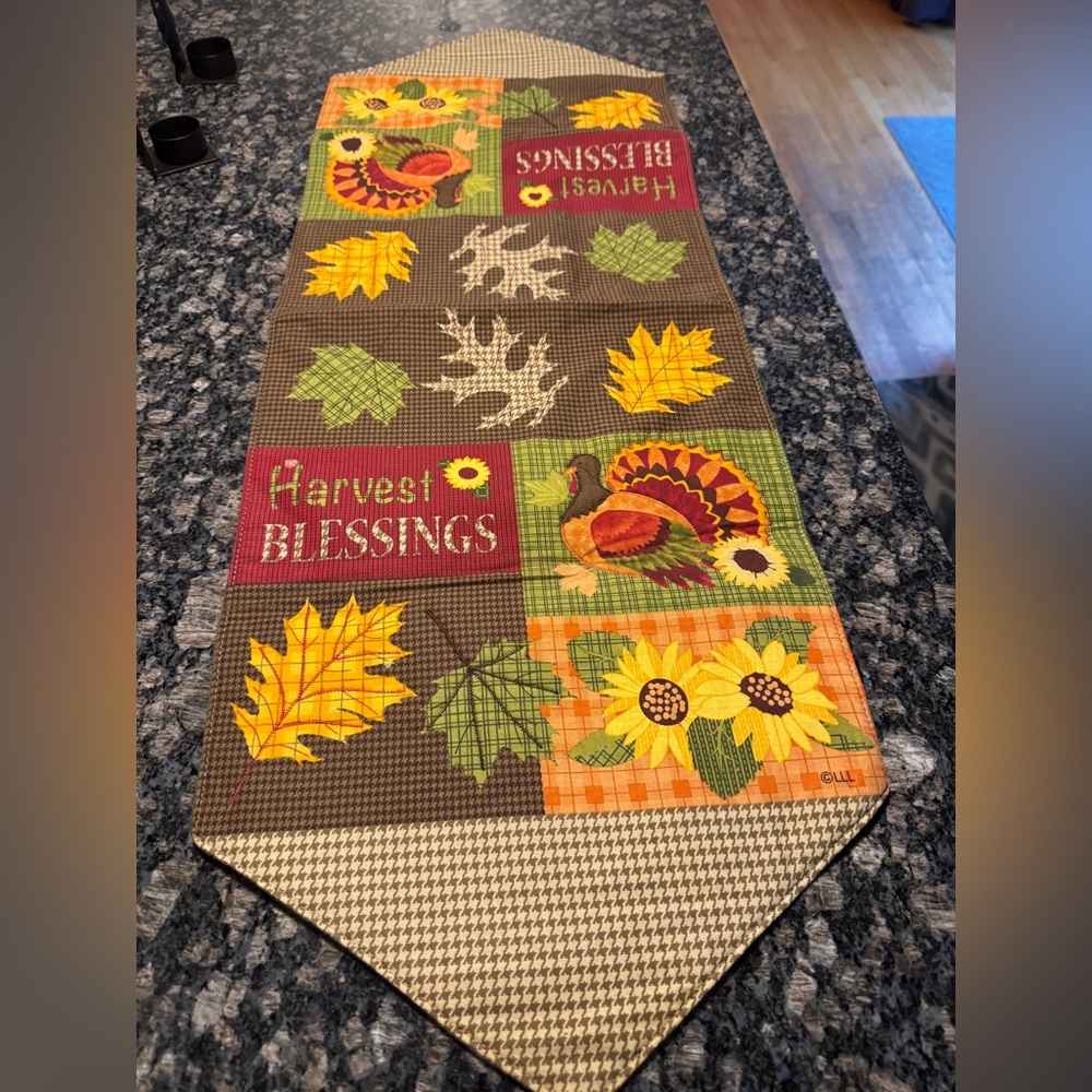 Autumn Harvest Table Runner